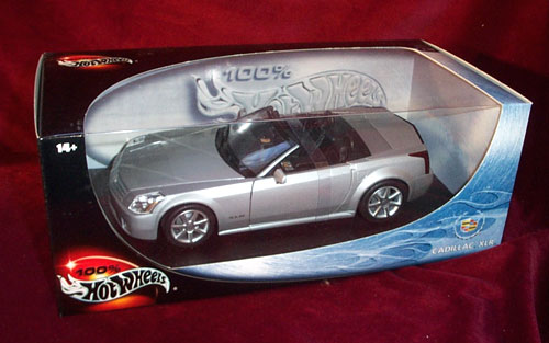 2004 Cadillac XLR - Silver (Hot Wheels) 1/18