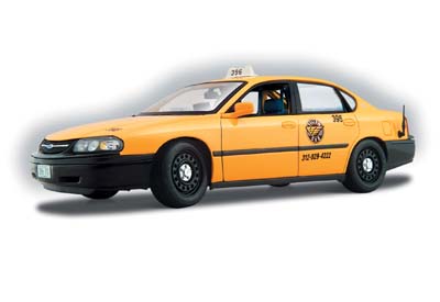 2000 Chevy Impala Yellow Cab (Maisto) 1/18