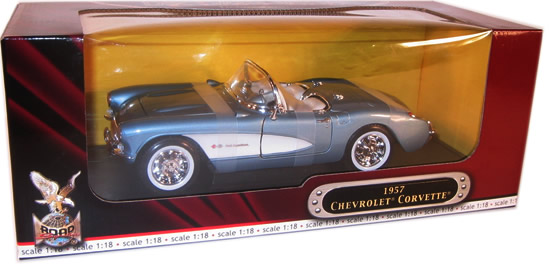 1957 Chevy Corvette Convertible - Blue (YatMing) 1/18