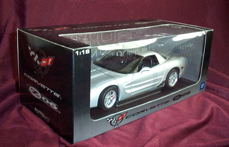 2001 Chevrolet Corvette Z06 - Quick Silver (AUTOart) 1/18