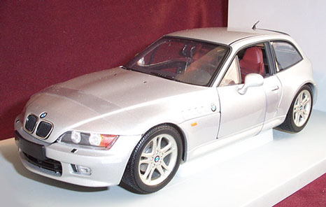 BMW Z3 Coupe 2.8 - Silver (UT) 1/18