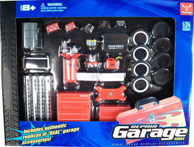 Hobby Gear: Repair Garage Accessories Set 1/24 Scale