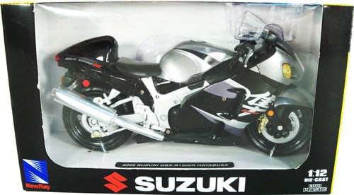 New Ray 1:12 Suzuki GSX-R600 Motorcycle Model Toy Yellow 