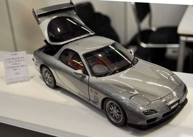 Mazda Rx 7 Fd Spirit R Type A Titanium Grey Metallic Autoart 1 18 Diecast Car Scale Model