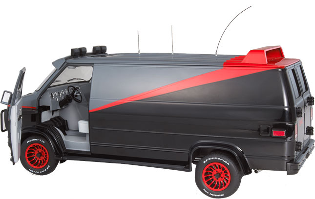 hot wheels elite a team van